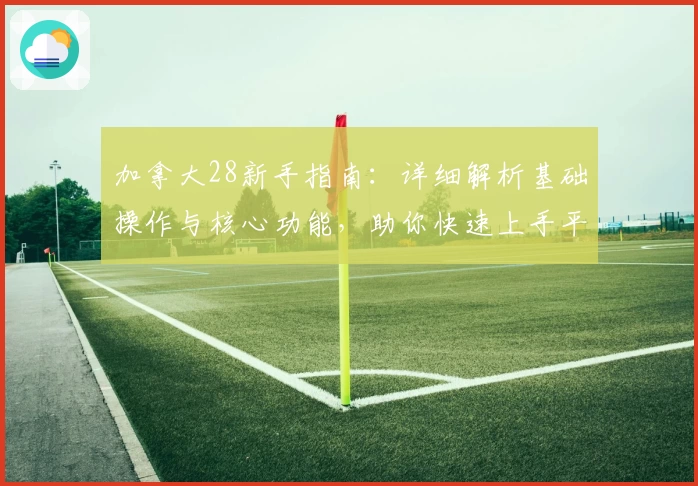 加拿大28新手指南：详细解析基础操作与核心功能，助你快速上手平台